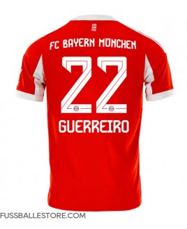 Günstige Bayern Munich Raphael Guerreiro #22 Heimtrikot 2025-26 Kurzarm